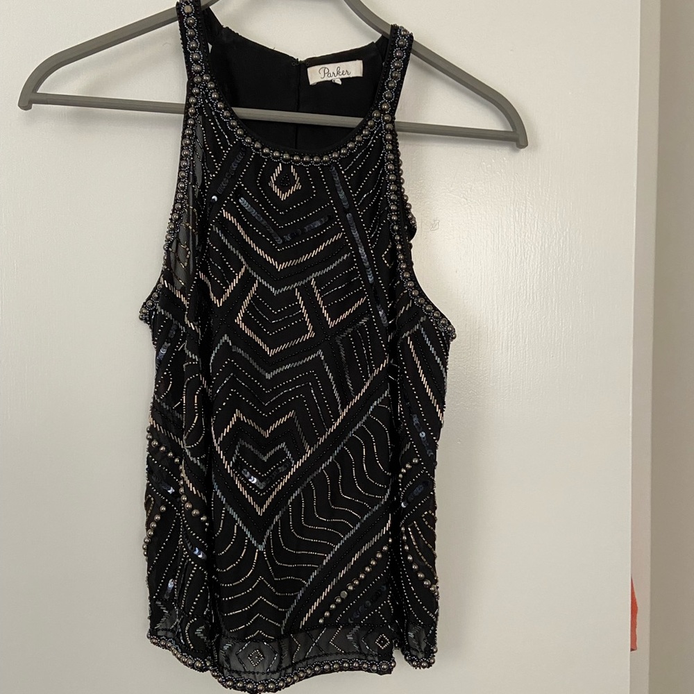 Parker beaded tank